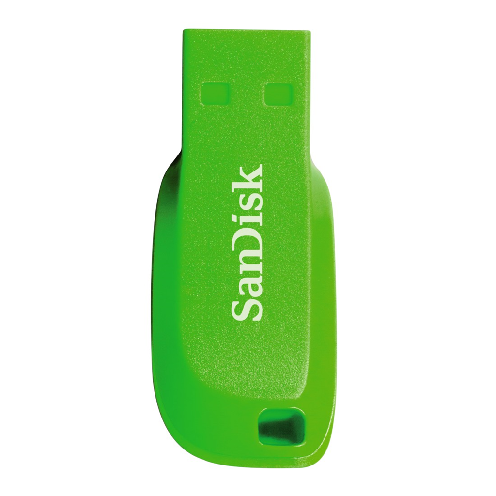 SanDisk 173331  FlashPen-Cruzer™ Blade 32 GB, elektrická zelená