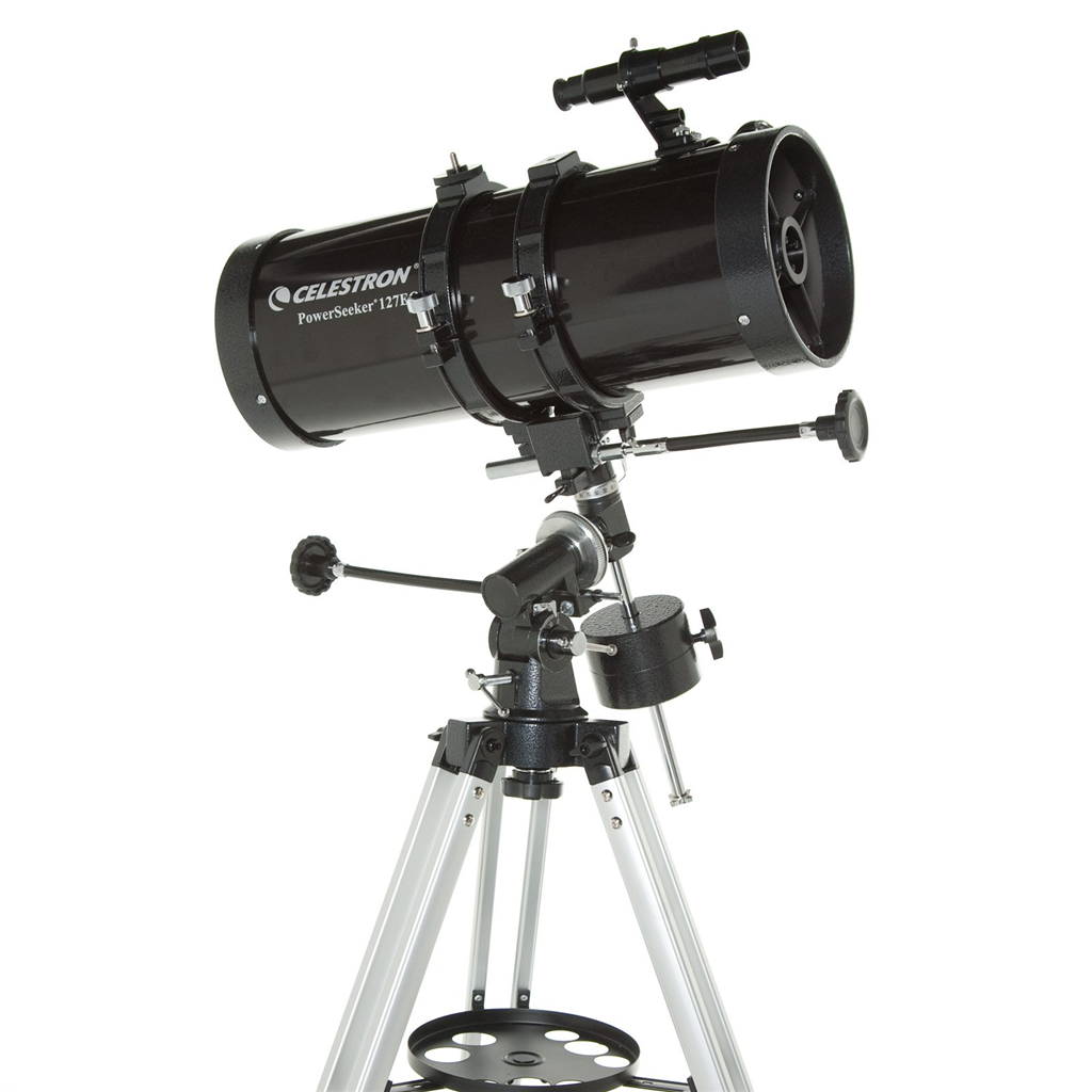 Celestron 28216600  PowerSeeker 127 1000 mm EQ teleskop zrkadlový (21049)