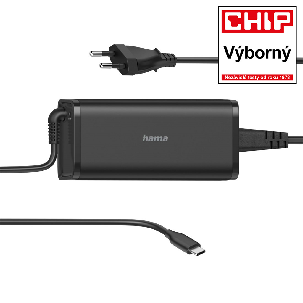 HAMA 200007  USB-C napájací zdroj, Power Delivery, 5-20 V, 92 W