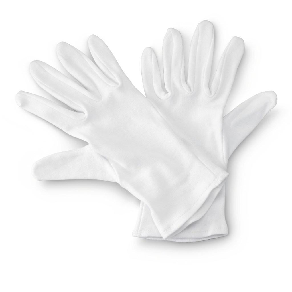 HAMA 8411  bavlnené rukavice, veľkosť XL, biele, 1 pár