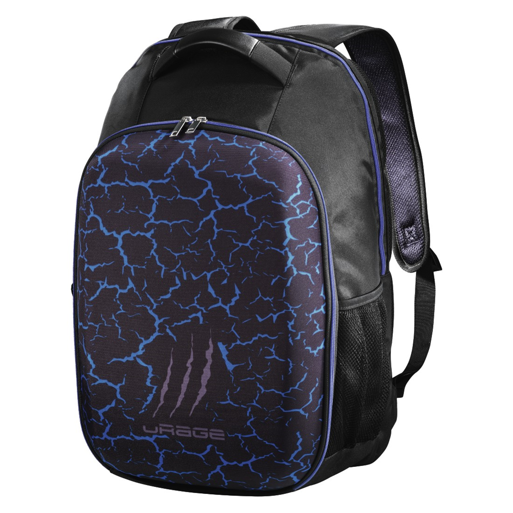 URage 101289  notebookový ruksak Cyberbag Illuminated, 17,3" (44 cm), čierny