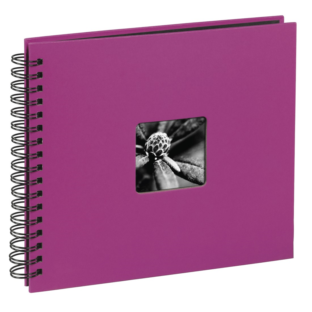 HAMA 10608  album klasický špirálový FINE ART 36x32 cm, 50 strán, ružový