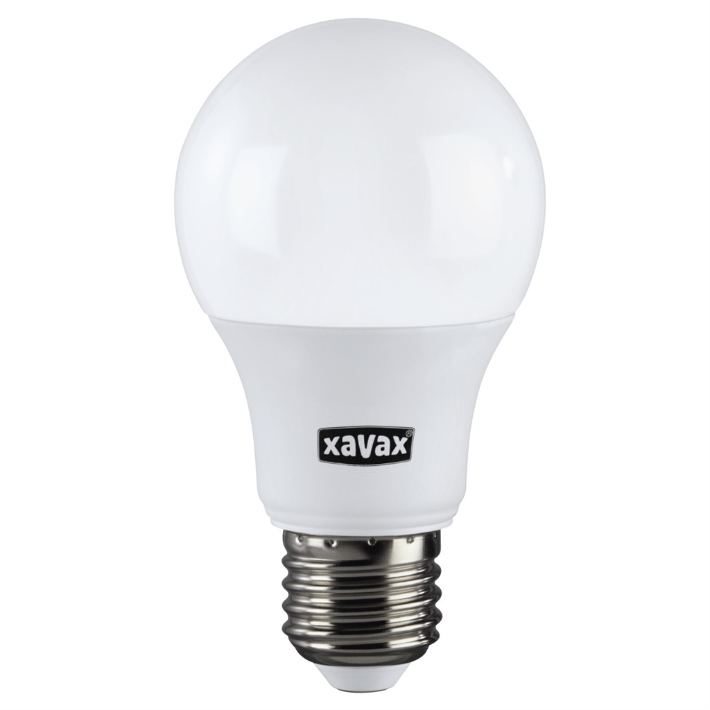 HAMA 112582 Xavax LED Lamp, E27, 760 lm Replaces 57 W, Incandescent, warm, 3-sta