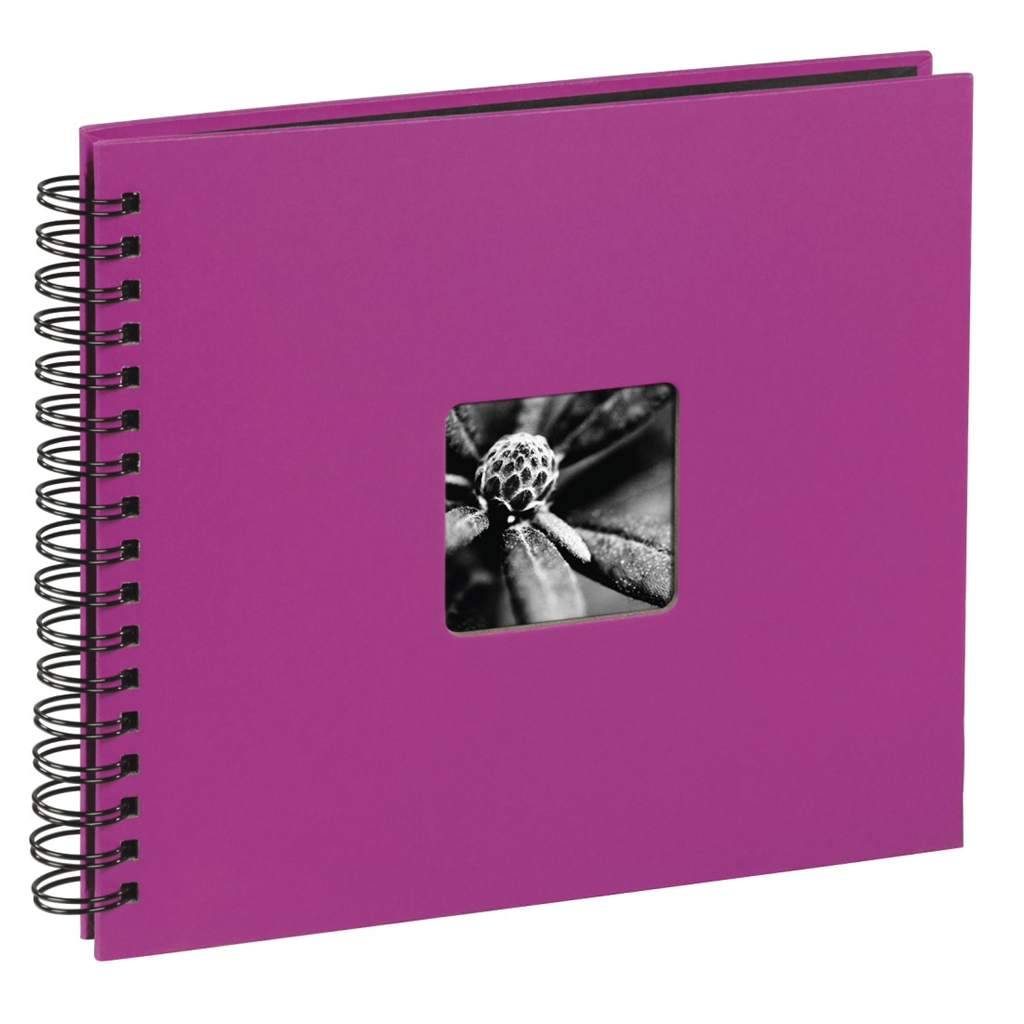 HAMA 113680  album klasický špirálový FINE ART 28x24 cm, 50 strán, ružový
