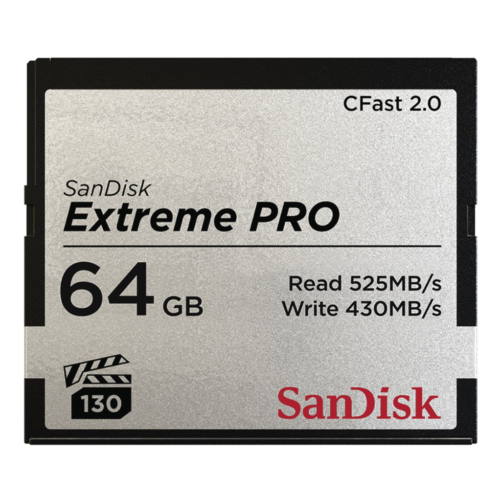 SanDisk 139791  Extreme Pro CFAST 2.0 64 GB 525 MB s VPG130 NAHRADA ZA 139715