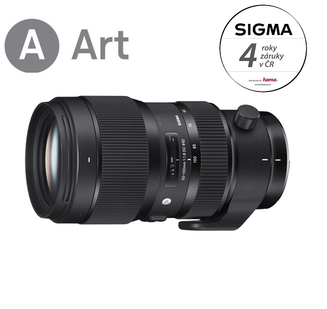SIGMA 14124100  50-100 mm F1.8 DC HSM Art pre Canon EF