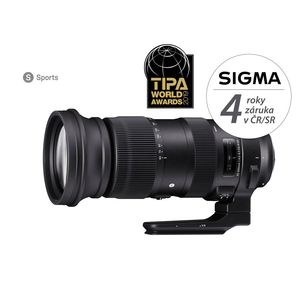 SIGMA 14136100  60-600mm F4.5-6.3 DG OS HSM Sports pre Canon EF