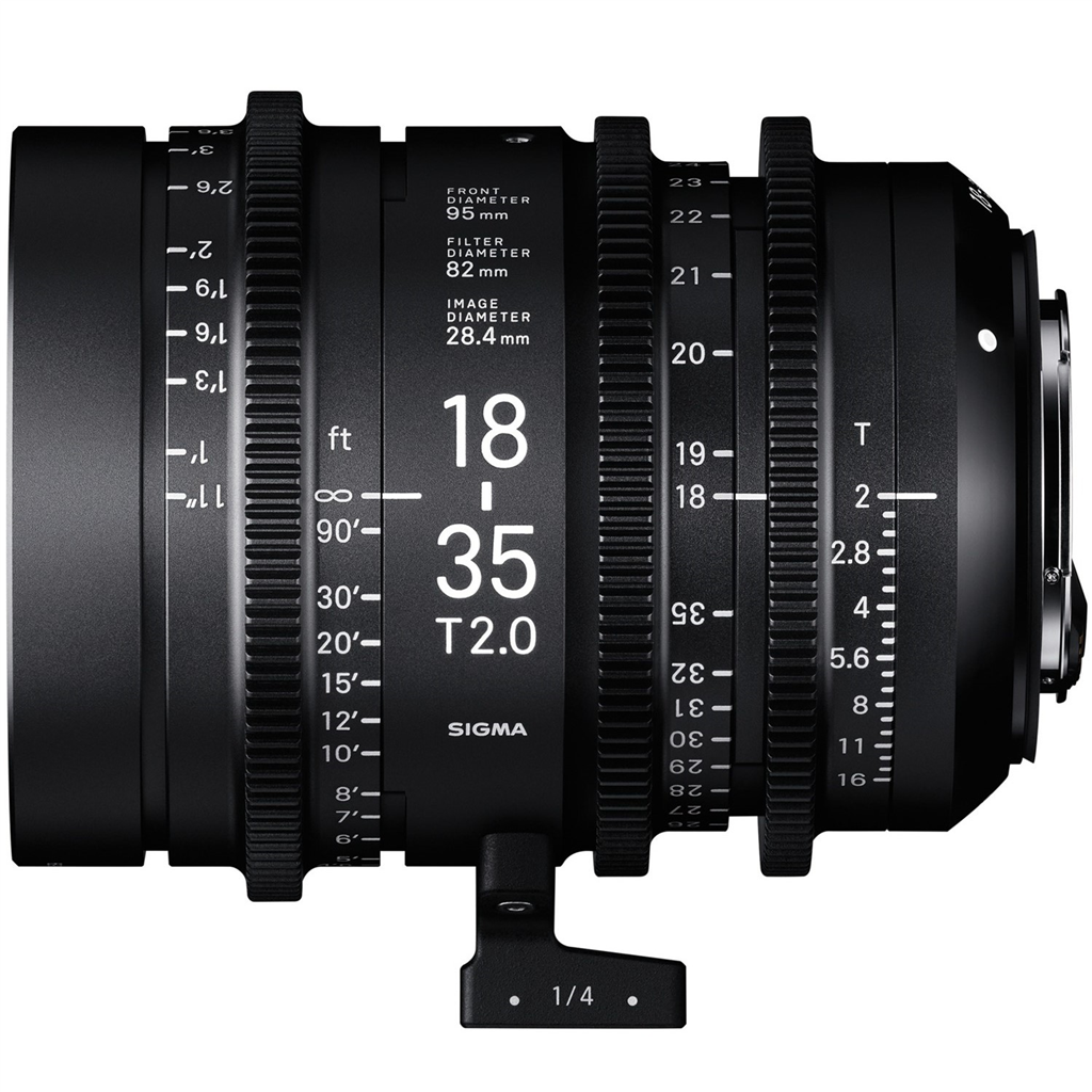 SIGMA CINE 14300100  18-35mm T2 F CE METRIC pre Canon EF