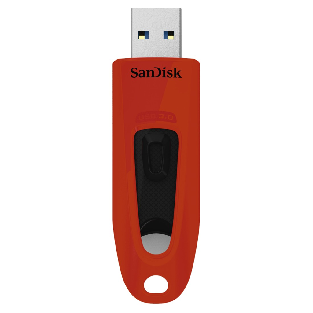 HAMA 173324 SanDisk Ultra USB 3.0 32 GB červená