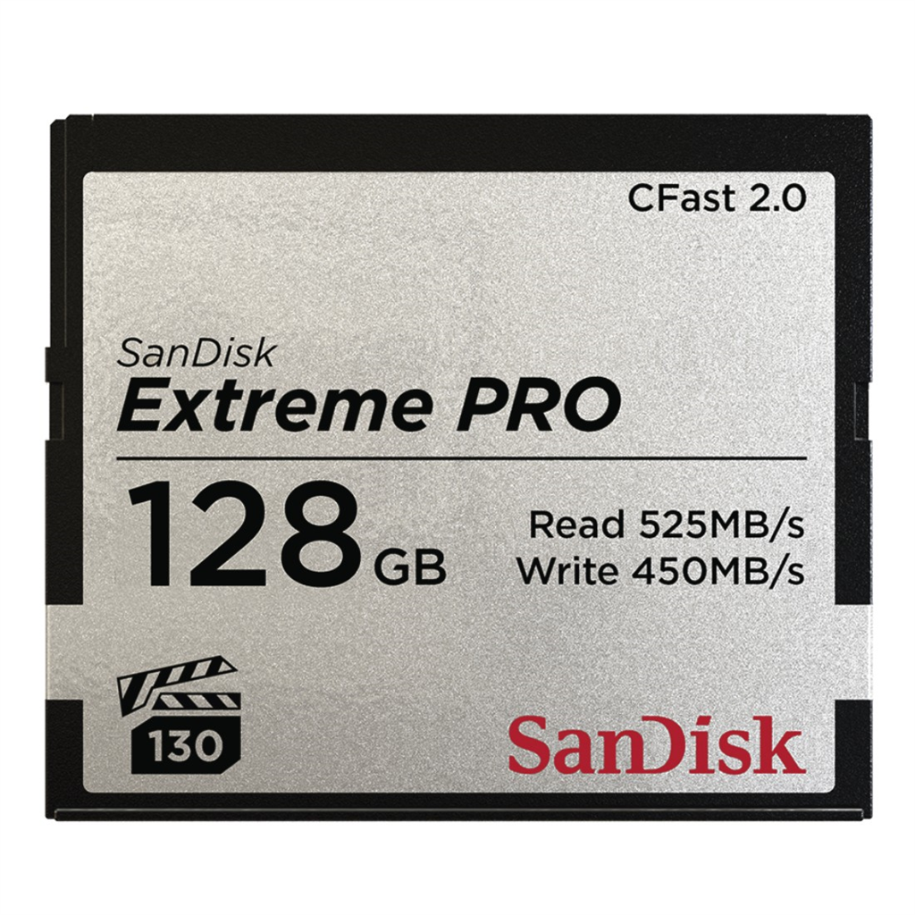 SanDisk 173408  Extreme Pro CFAST 2.0 128 GB 525 MB s VPG130 nahrada za 139716