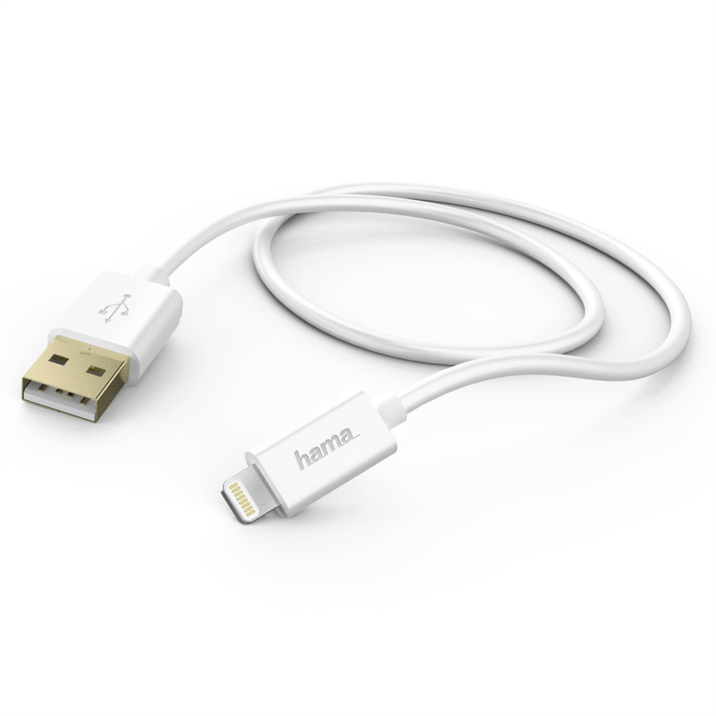 HAMA 173640  MFI USB nabíjací dátový kábel pre Apple s Lightning konektorom, 1,5
