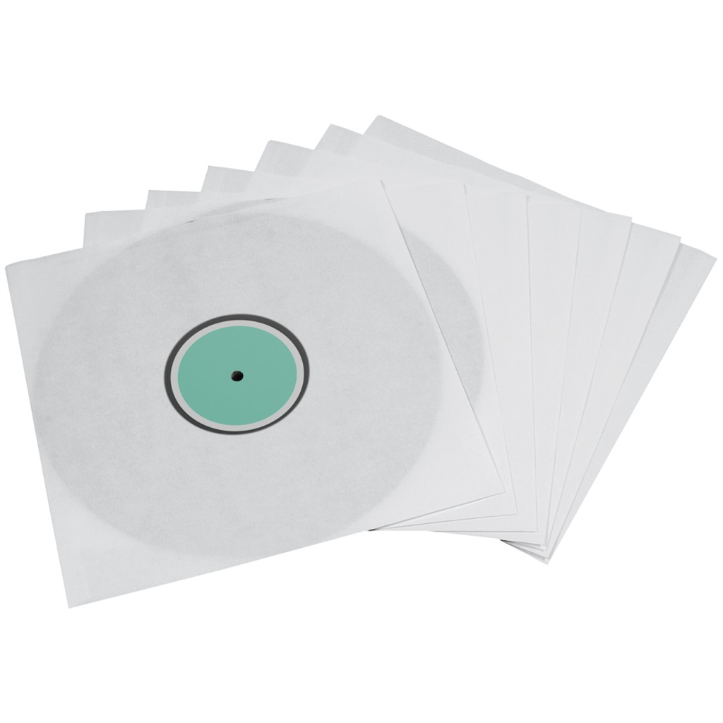 HAMA 181431  vnútorné ochranné obaly na gramofónové platne (vinyl LP), biele, 10