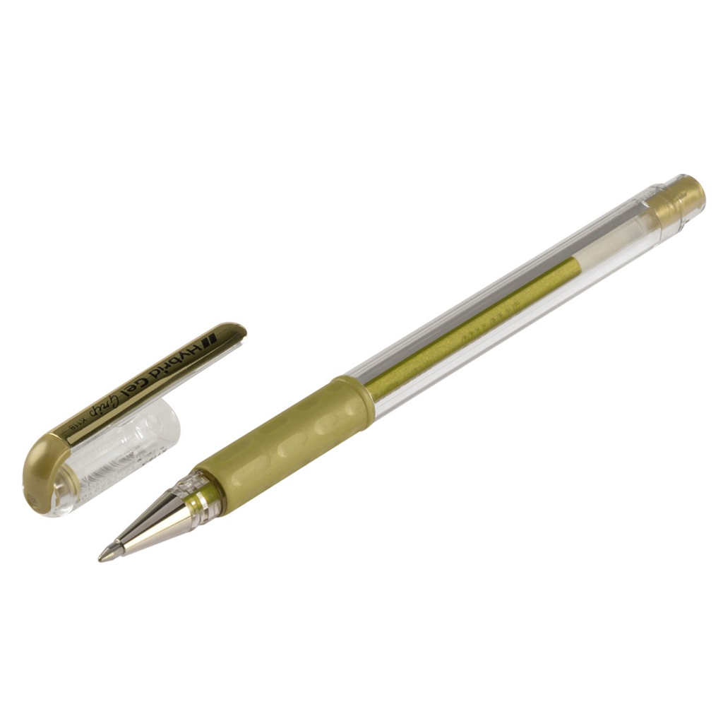HAMA 1900  Hybrid Gel Grip Creative Pen, golden
