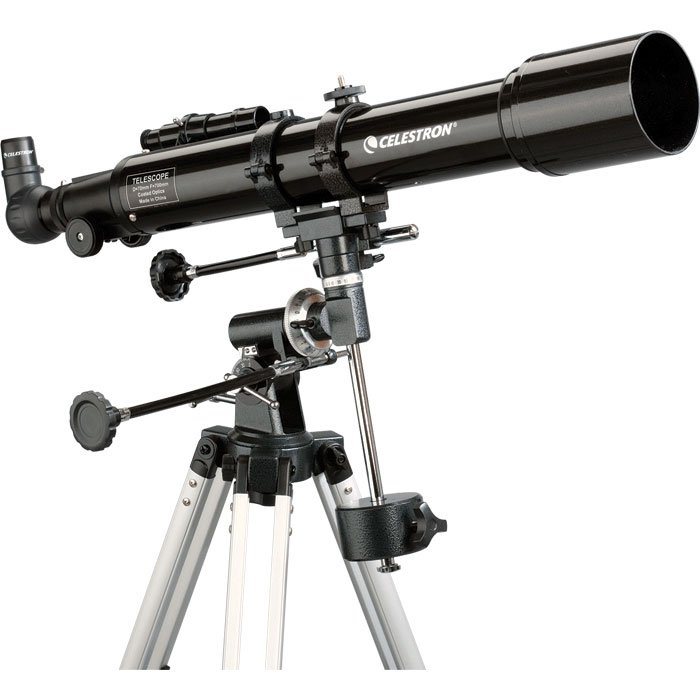 Celestron 28216220  PowerSeeker 70 700 mm EQ teleskop šošovkový (21037-DS)