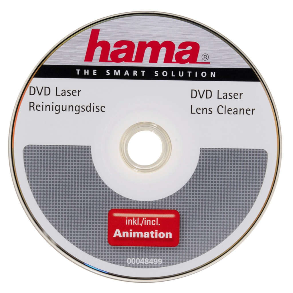 HAMA 48499  čistič laserového snímača DVD mechaniky (suchý proces) - NÁHRADA POD