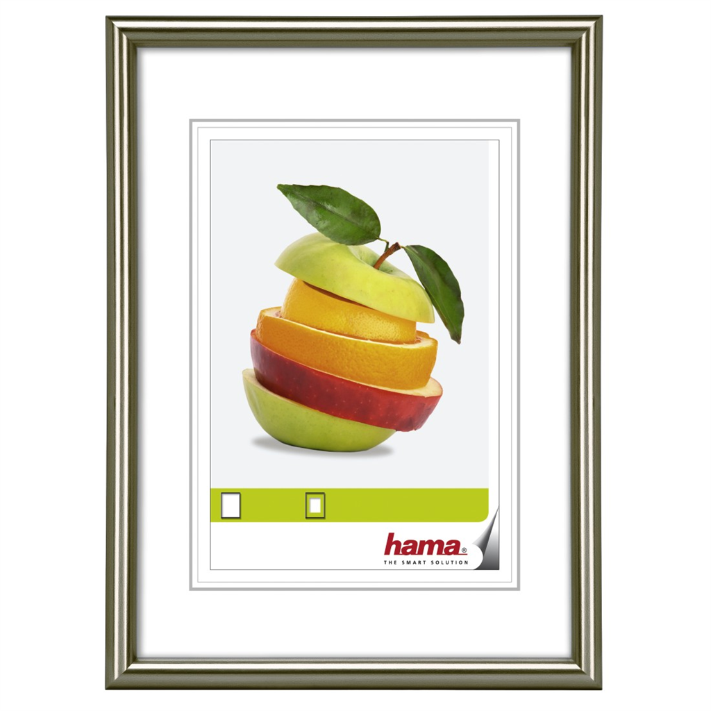 HAMA 66470  rámček plastový SEVILLA, šedá, 50x70 cm