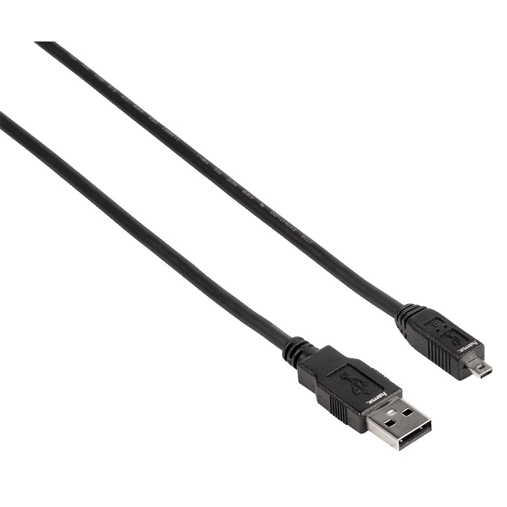 HAMA 74204  mini USB 2.0 kábel, typ A - mini B (B8), blister