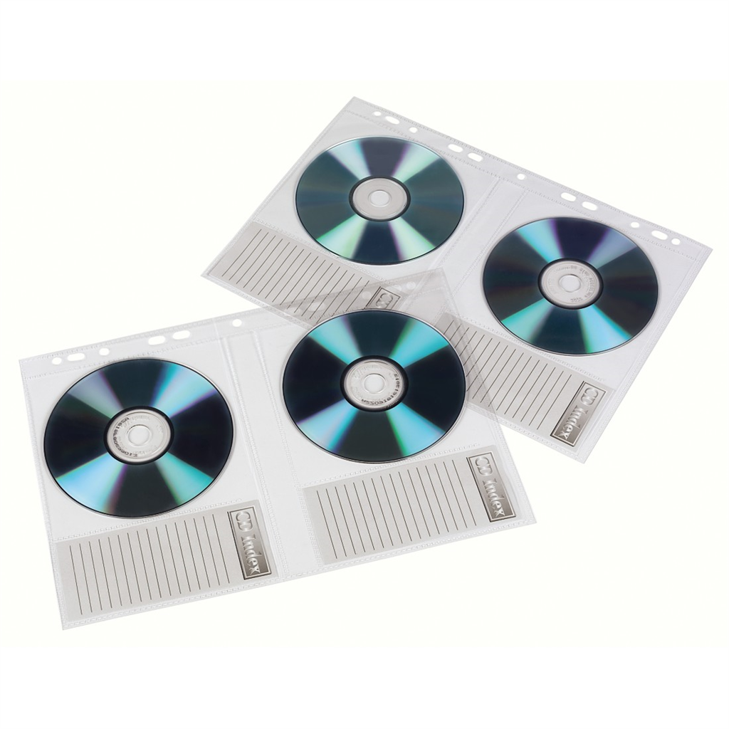 HAMA 78352  CD-ROM Binder Sleeves, DIN A4