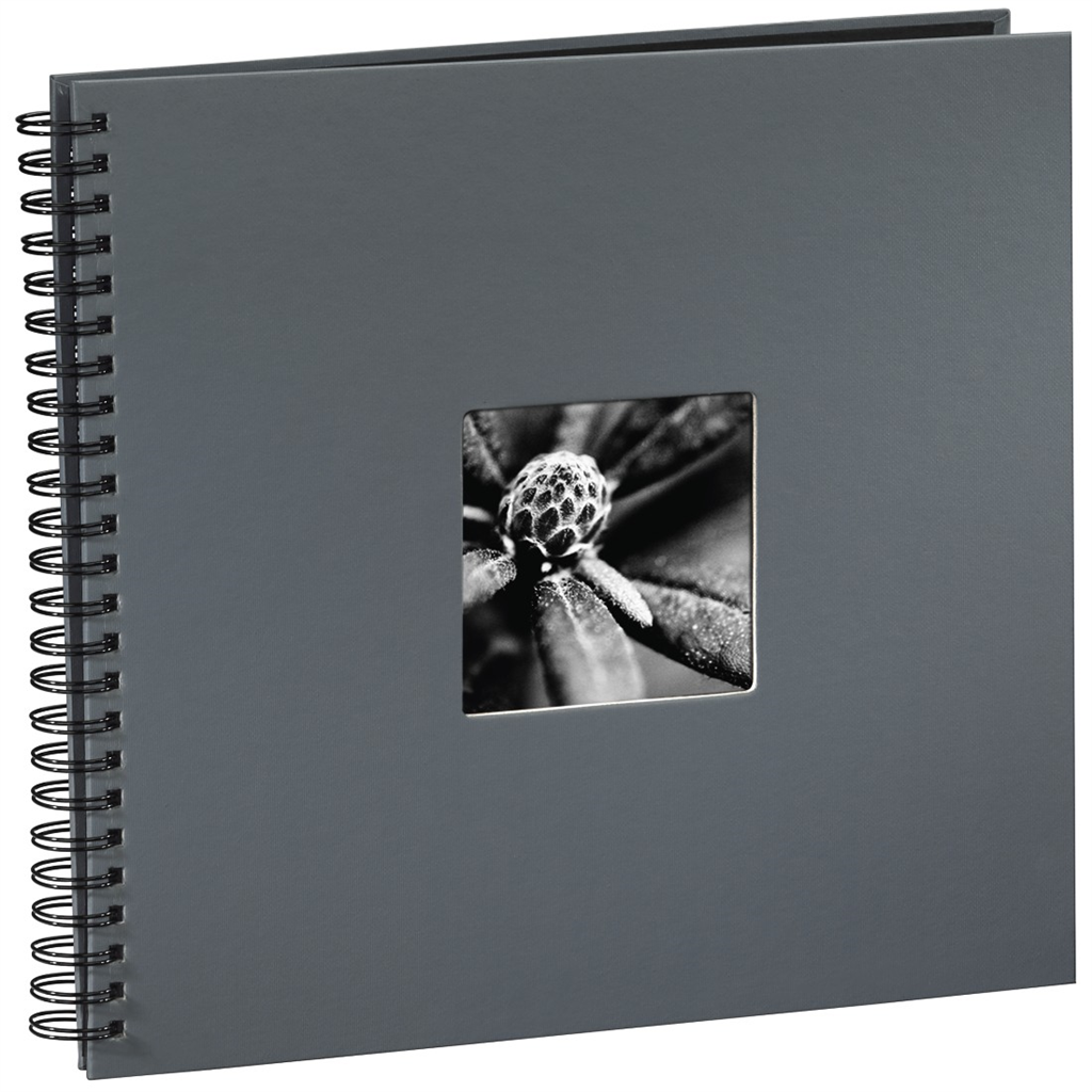 HAMA 94874  album klasický špirálový FINE ART 36x32 cm, 50 strán, šedý