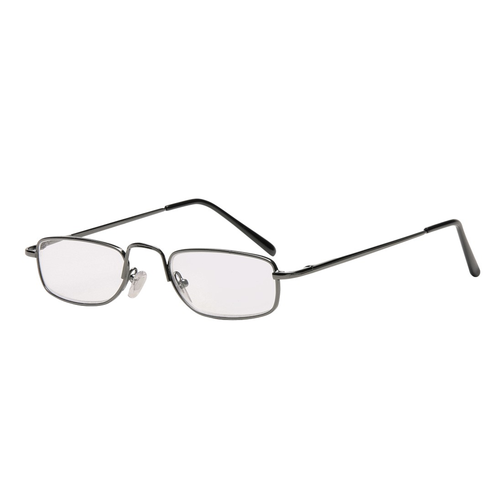HAMA 96255 Filtral okuliare na čítanie, kovové, gun, +2,0 dpt