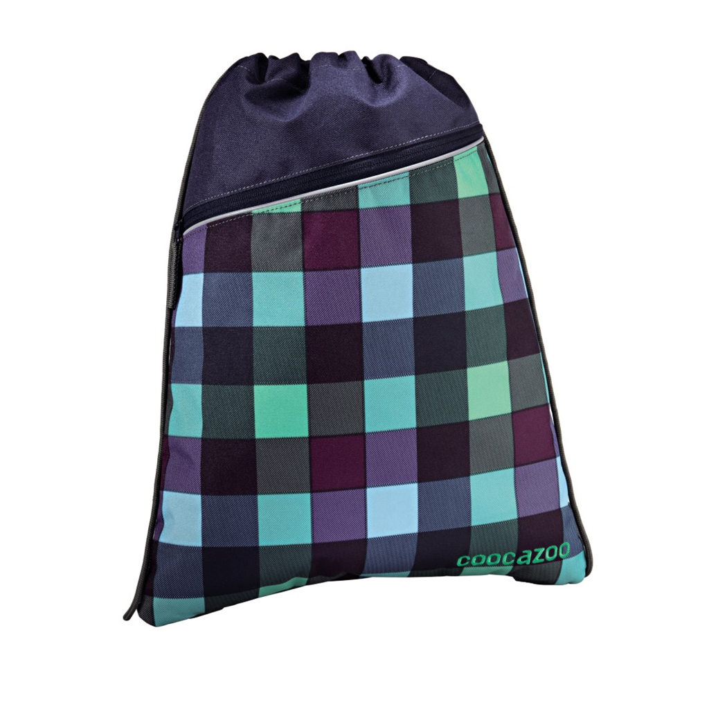 Coocazoo 129969 Športový vak na chrbát coocazoo RocketPocket, Green Purple Distr