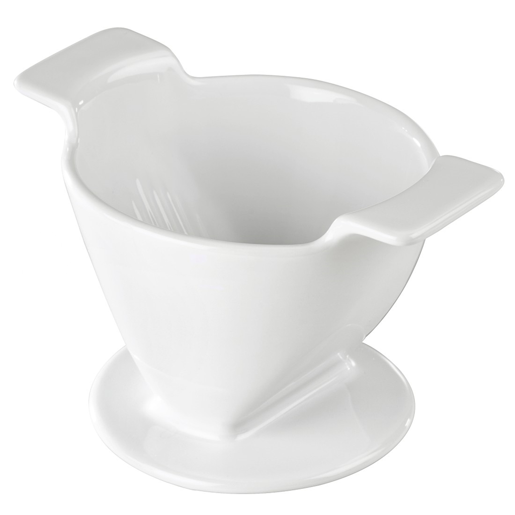 HAMA 111242 Xavax porcelánový filter na kávu (dripper), veľkosť 4, biely
