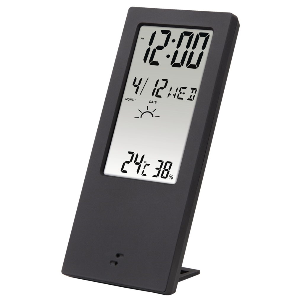 HAMA 186365  TH-140 Thermometer Hygrometer, with weather indicator, black