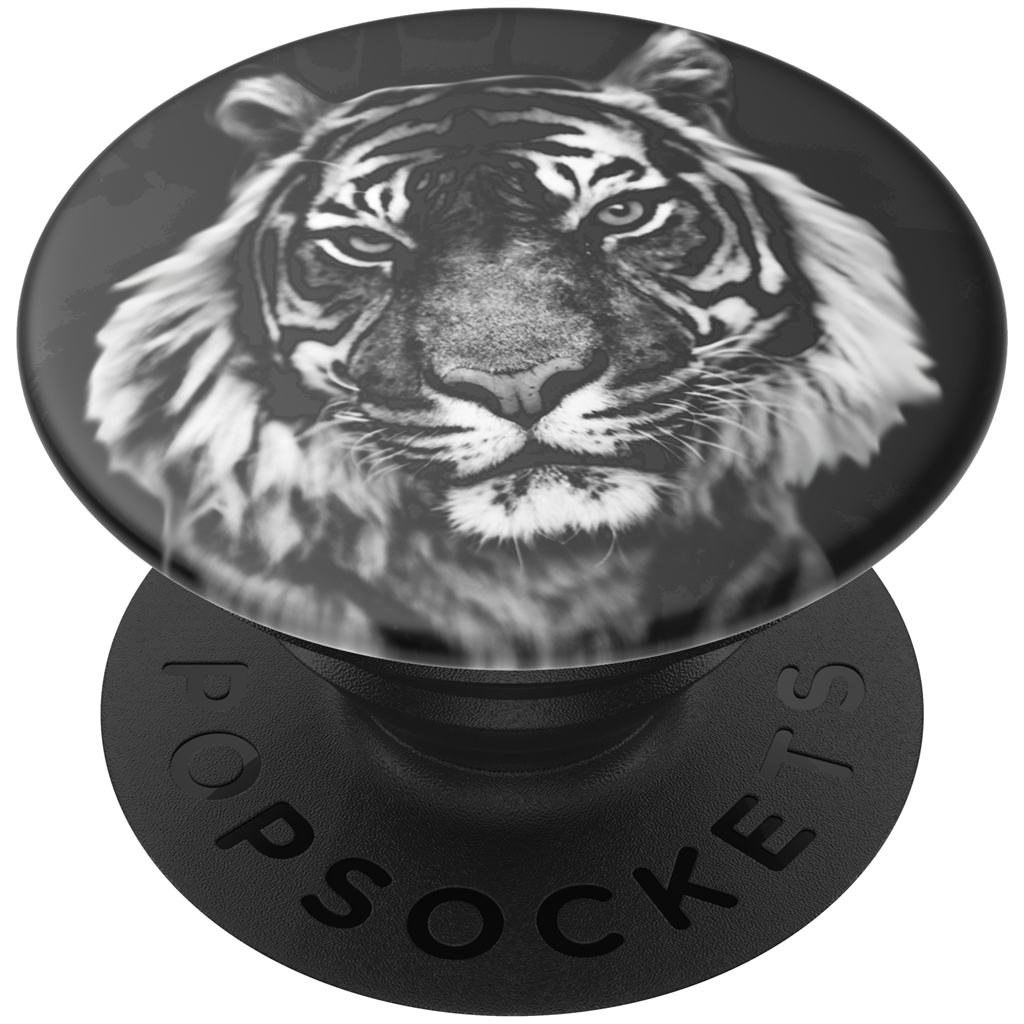 PopSockets 43125600  PopGrip Gen.2, Fur Baby, tiger