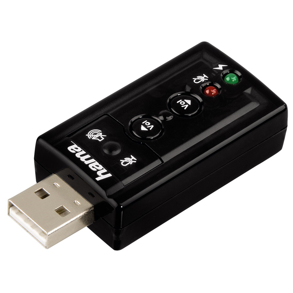 HAMA 51620 USB zvuková karta, 7.1 surround
