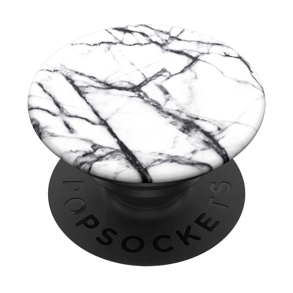 PopSockets 43119600  PopGrip Gen.2, Dove White Marble, bielo-čierny mramor