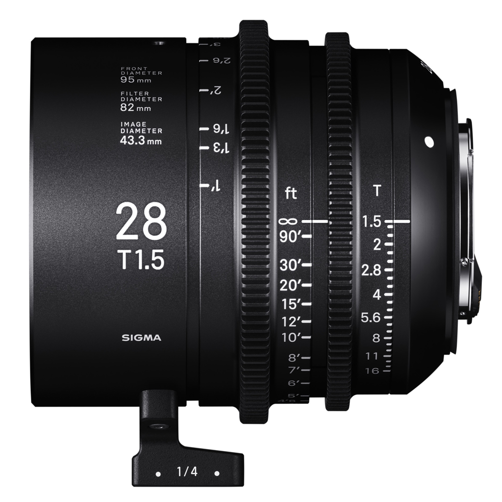 SIGMA CINE 14310200  28mm T1.5 FF FL F CE METRIC Fully Luminous pre Canon EF