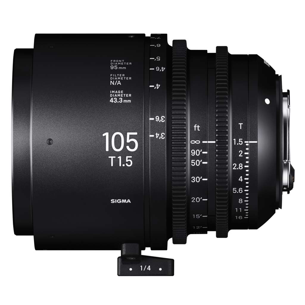 SIGMA CINE 14311400  105mm T1.5 FF FL F VE METRIC Fully Luminous pre Sony E