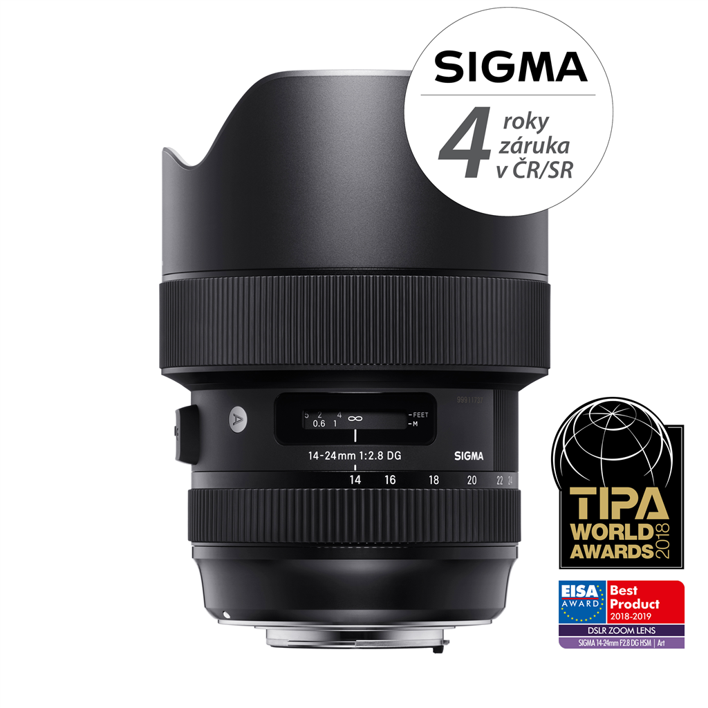 SIGMA 14133100  14-24mm F2.8 DG HSM Art pre Canon EF