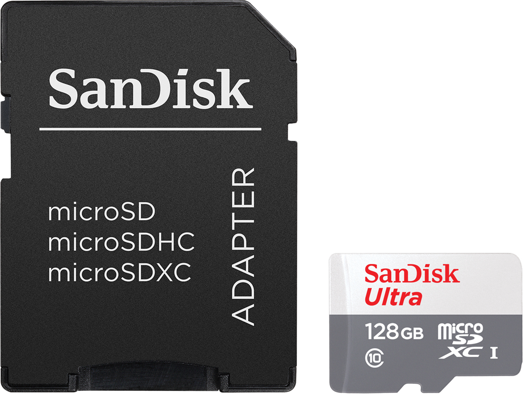 HAMA 186538 SanDisk Ultra microSDXC 128 GB 100 MB s Class 10 UHS-I
