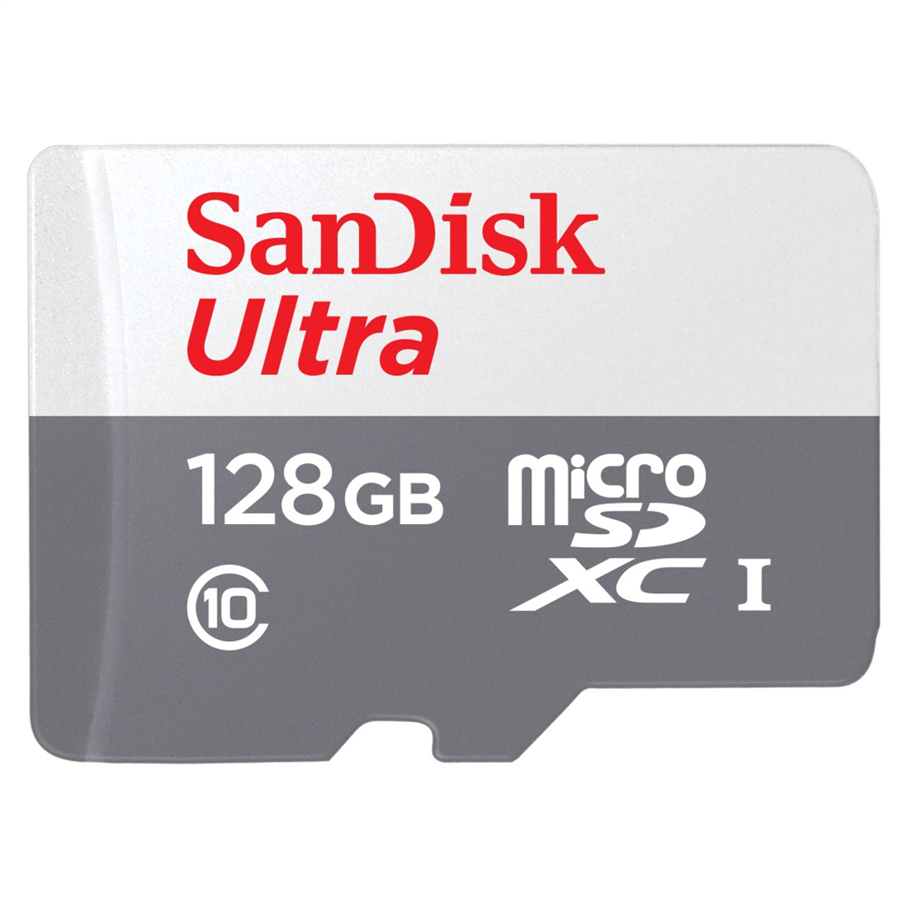 HAMA 186560 SanDisk Ultra microSDXC 128 GB 100 MB s Class 10 UHS-I, s adaptérom