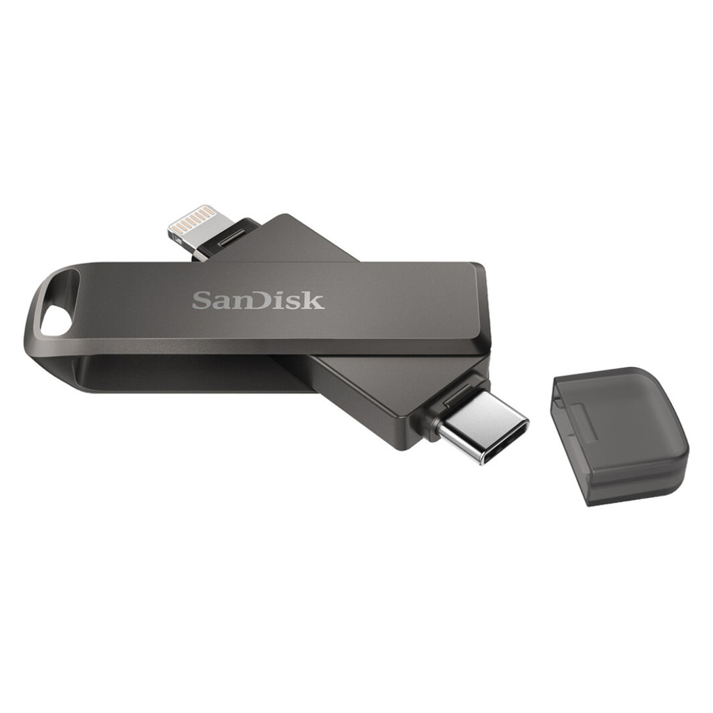 HAMA 186552 SanDisk iXpand Flash Drive Luxe 64 GB, Type-C