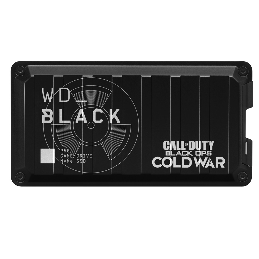 HAMA 184996 WD BLACK 1 TB P50 Game Drive SSD Call of Duty Edition Black