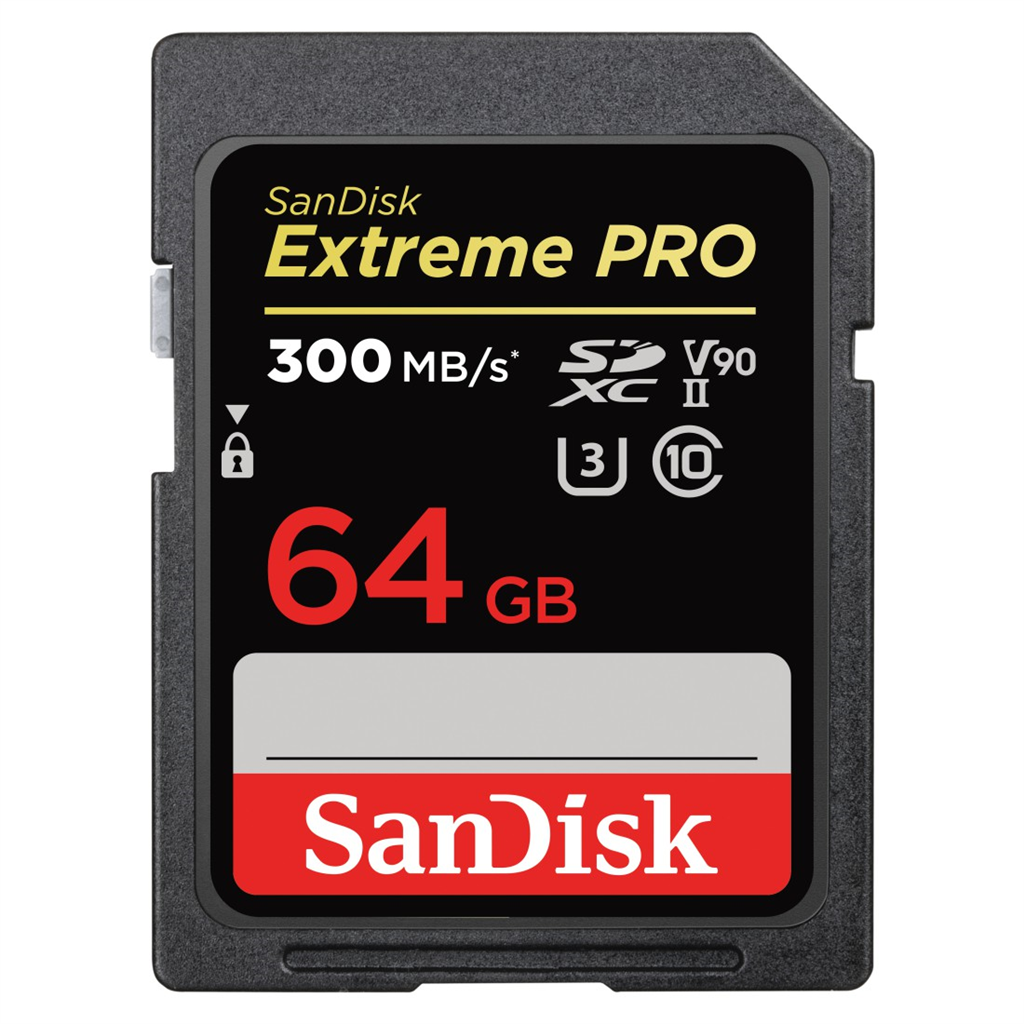 HAMA 121505 SanDisk Extreme PRO SDXC UHS-II 64 GB