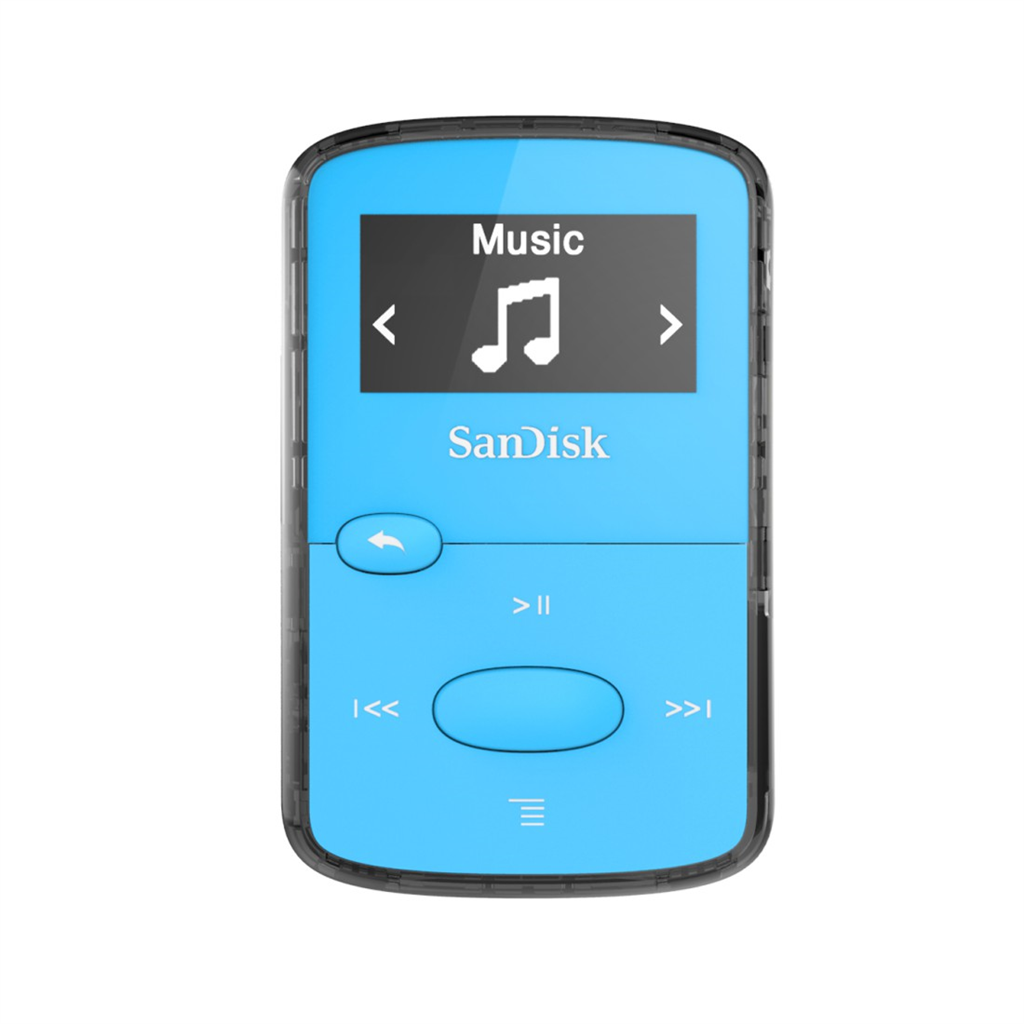 SanDisk 121512  MP3 Clip Jam 8 GB MP3, modrá