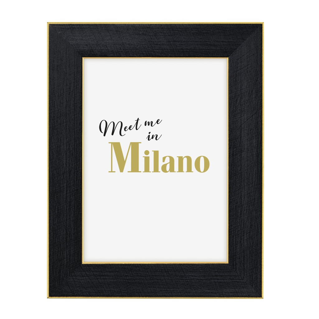 HAMA 68121  portrétový rámček plastový MILANO, 10x15 cm, čierny