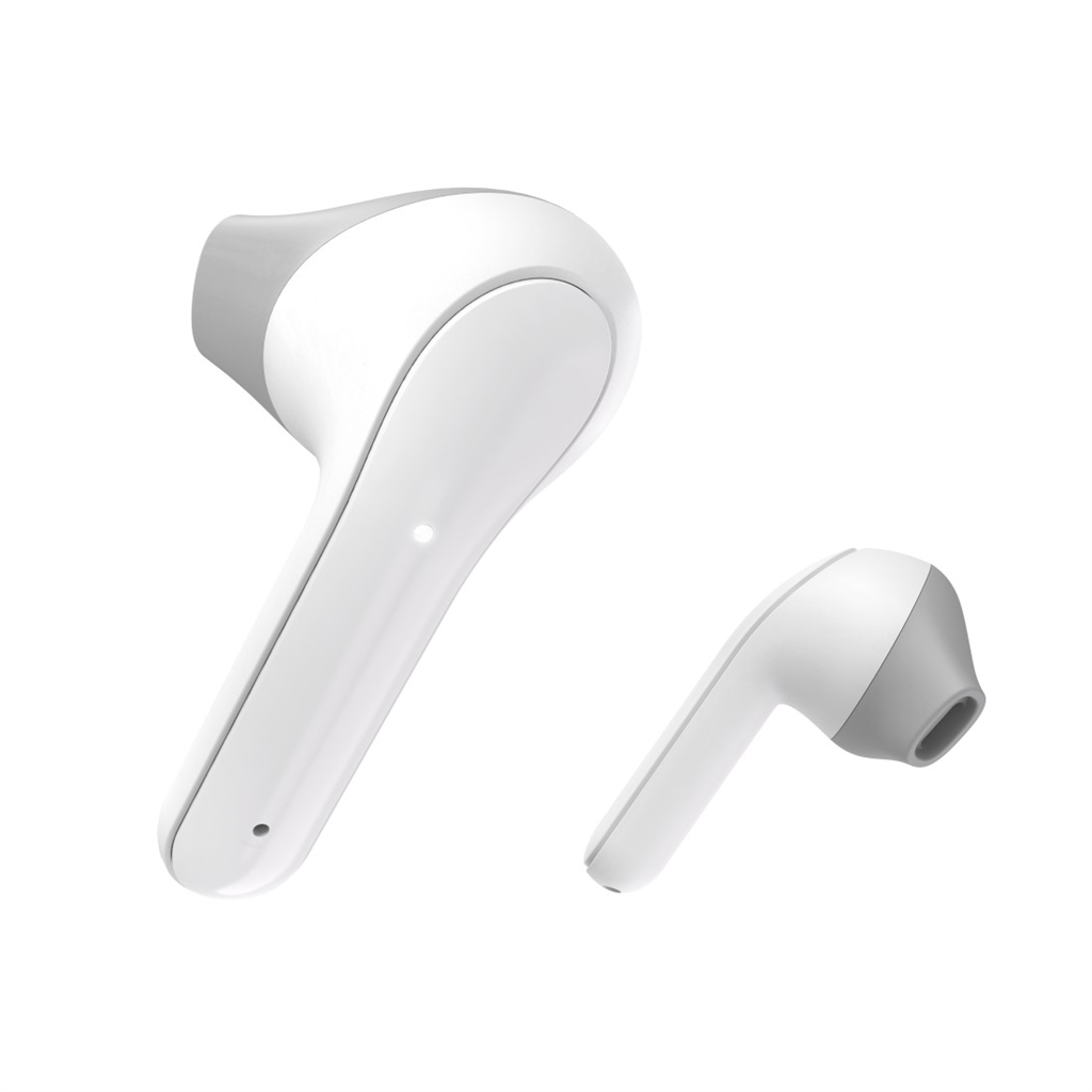 HAMA 184068  Bluetooth slúchadlá Freedom Light, kôstky, nabíjacie puzdro, biele