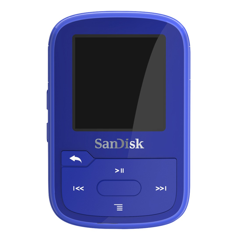 SanDisk 121521  Clip Sport Plus 32 GB modrá