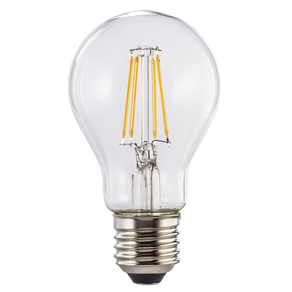 Xavax 112801  LED Filament žiarovka, E27, 806 lm (nahrádza 60 W), teplá biela, v