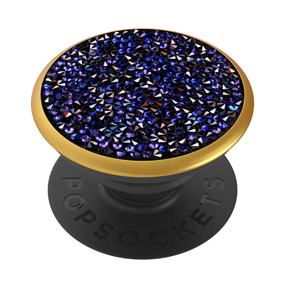 PopSockets 43139000  PopGrip Gen.2, Swarovski Heliotrope Crystal, modré, fialové
