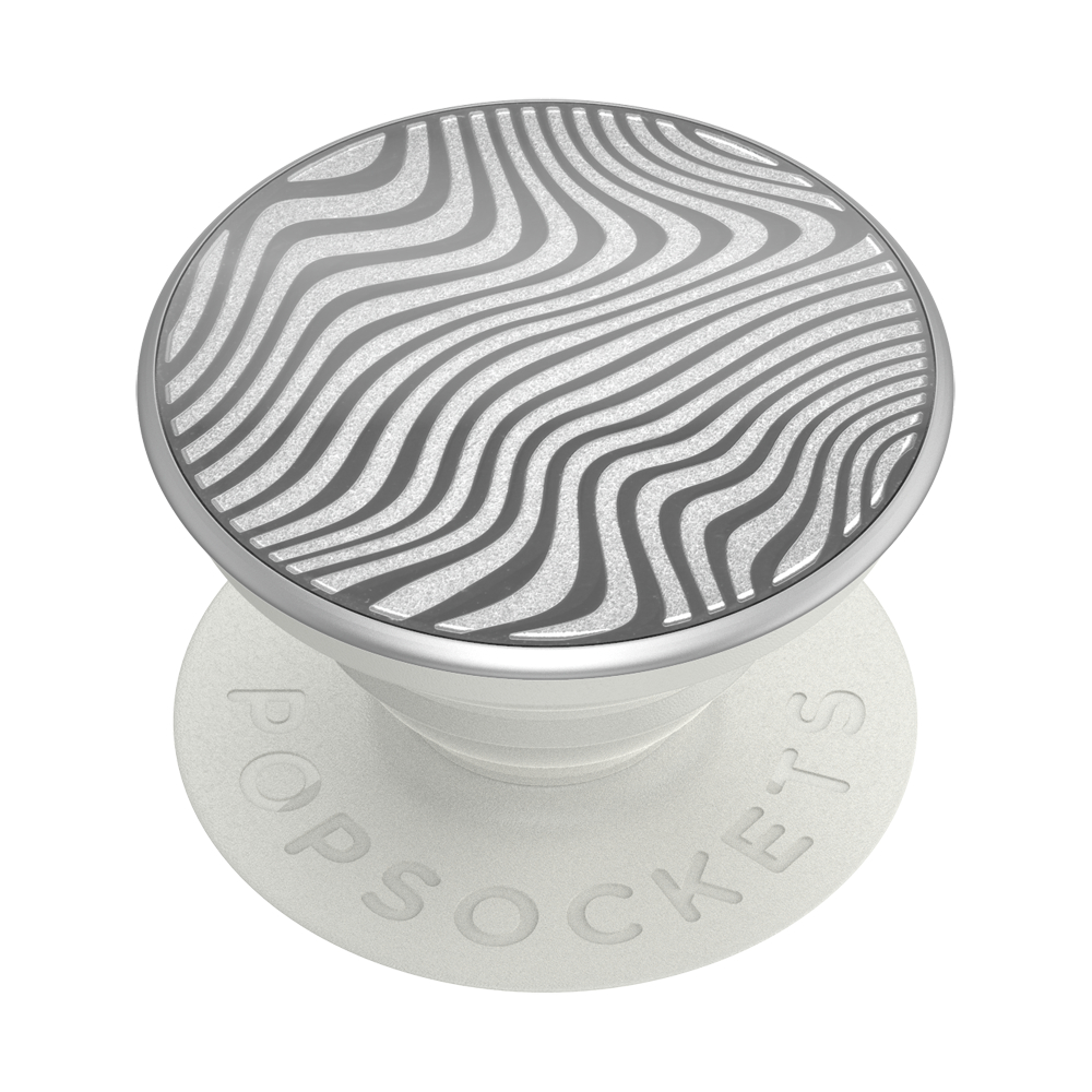 PopSockets 43139300  PopGrip Gen.2, Laser Cut Metal Terrain Wave, zvlnené vlny v