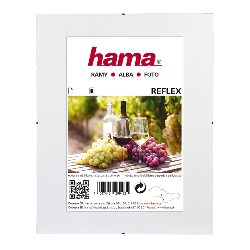 HAMA 67063020  Clip-Fix, normálne sklo, 21x29,7 cm (formát A4)