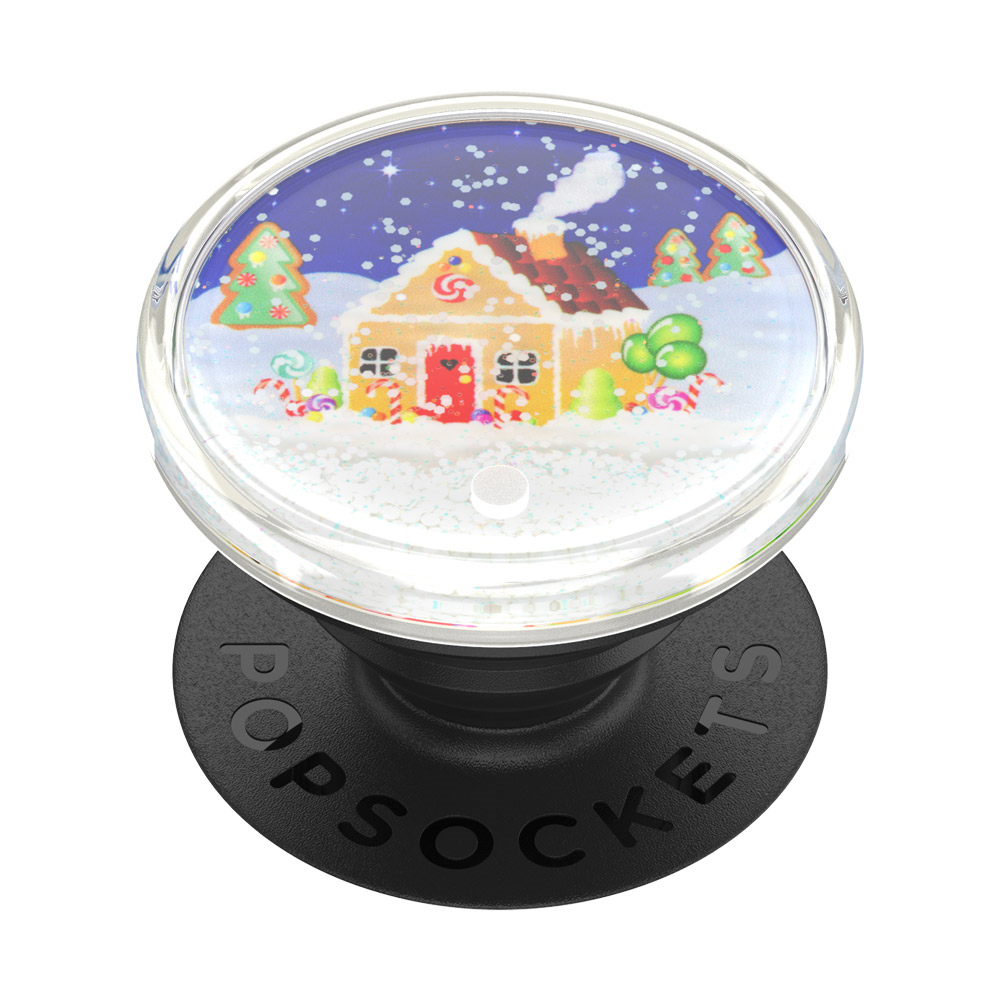 PopSockets 43138700  PopGrip Gen.2, Tidepool Candy Cane Lane, zimná chalúpka v t