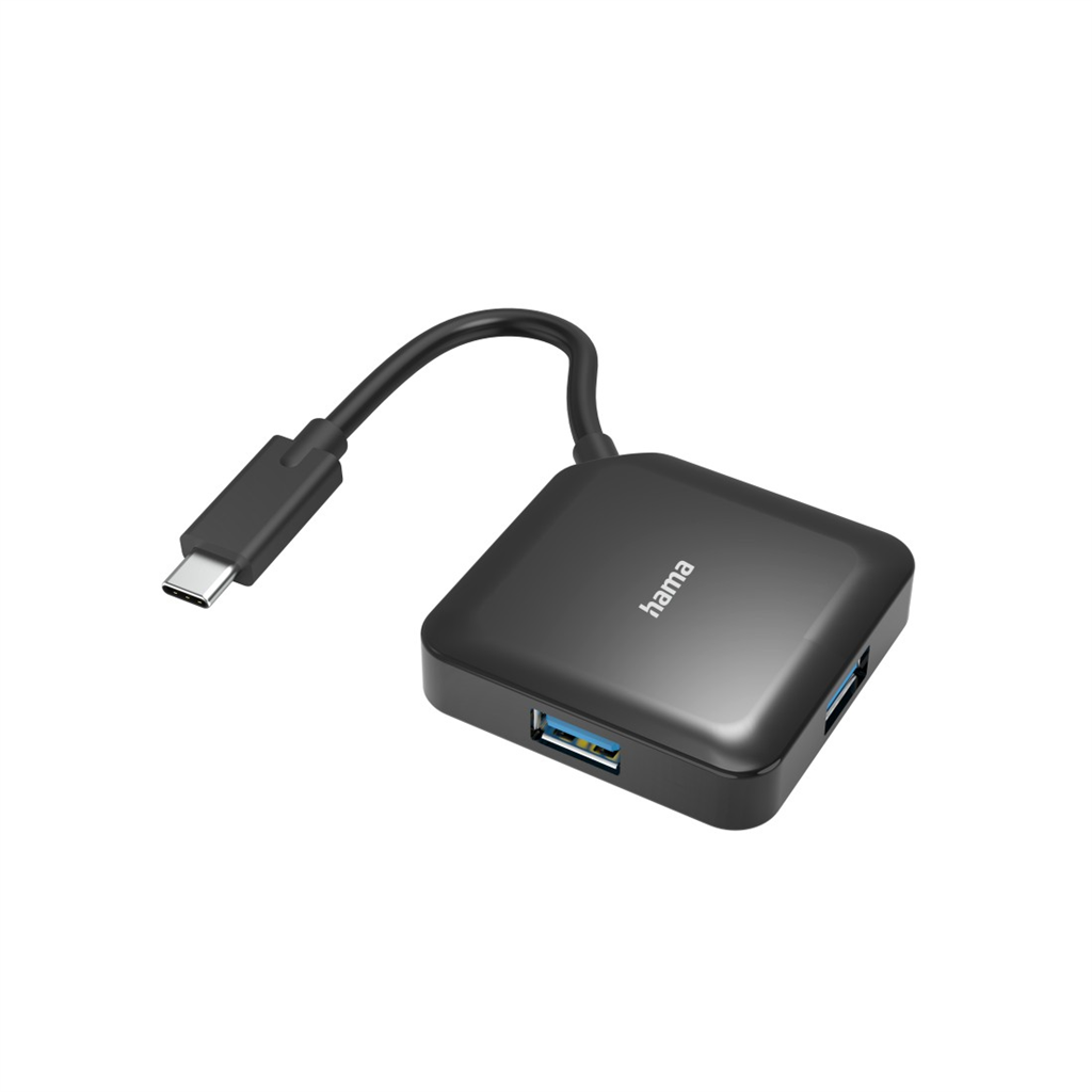 HAMA 200112  USB-C hub, 1:4, USB 3.2 Gen1