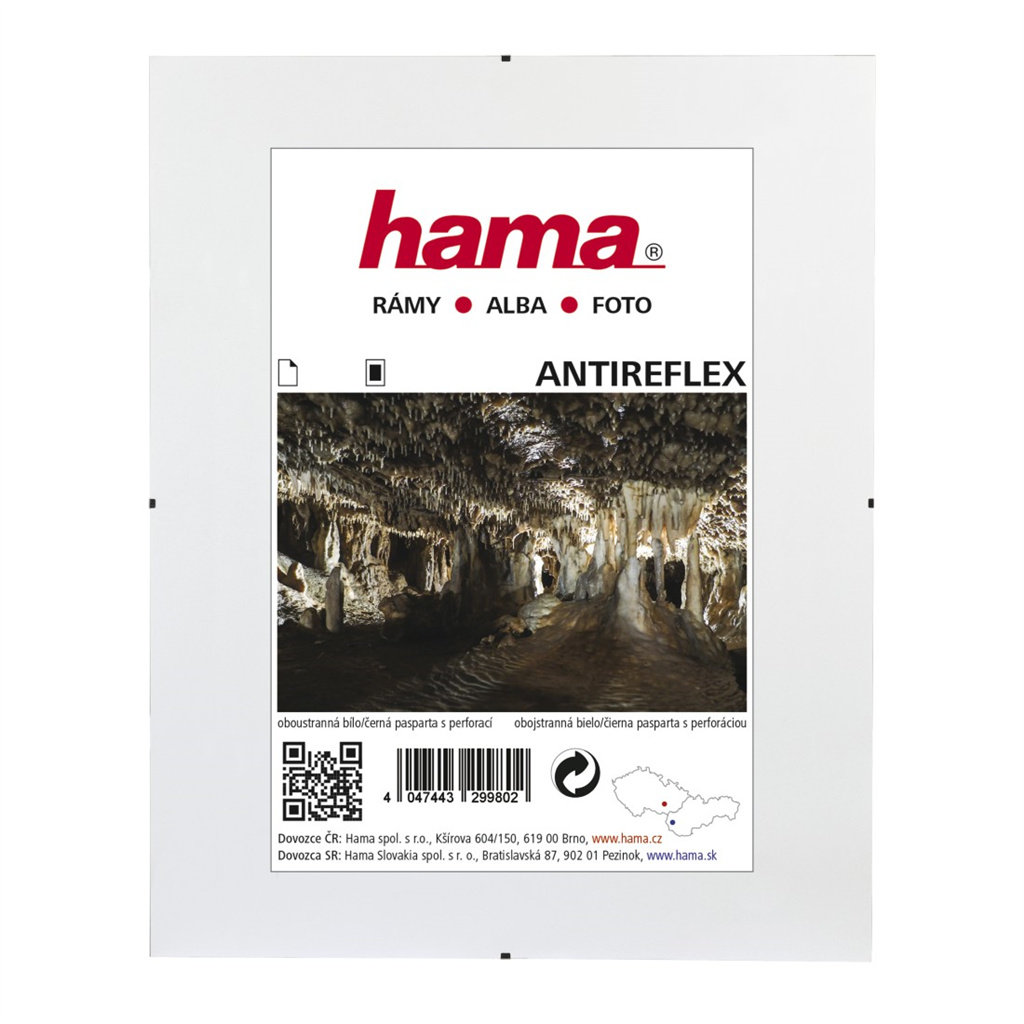 HAMA 67063120  clip-Fix, antireflexné sklo, 21 x 29,7 cm