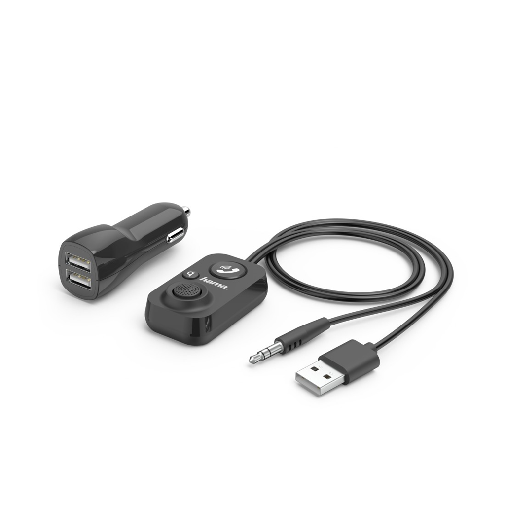 HAMA 14167 BluetoothÂ® Hands-Free Device for Cars with AUX-In
